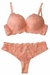 Conjunto Lingerie com Bojo Rosa Flamingo - comprar online