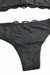 Imagem do Conjunto Lingerie com Bojo Preto Alça Removível