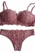 Conjunto Lingerie com Bojo Rose Alça Removível na internet