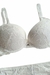 Conjunto Lingerie com Bojo Branco na internet
