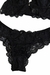 Conjunto sem Bojo Rendado Preto na internet