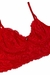 Conjunto Lingerie Tella Renda com Aro sem Bojo Vermelho na internet