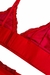 Imagem do Conjunto Lingerie Pétalas Vermelho sem Aro sem Bojo