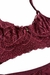 Conjunto Lingerie Tella Vinho com Aro sem Bojo na internet