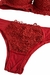 Conjunto Lingerie com Bojo Terracota - Limangerie