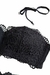 Conjunto Lingerie com Bojo Preto Alça Removível - loja online
