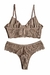 Conjunto Lingerie Tella Bege Renda com Aro sem Bojo - loja online
