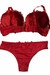 Conjunto Lingerie com Bojo Terracota - loja online