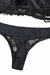 Conjunto Lingerie com Bojo Preto