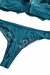 Conjunto Lingerie com Bojo Azul Turquesa