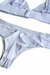 Conjunto Lingerie Pétalas Branco sem Bojo sem Aro