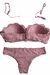 Imagem do Conjunto Lingerie com Bojo Rose Alça Removível