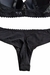 Conjunto Lingerie com Bojo Preto