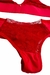 Conjunto Lingerie Pétalas Vermelho sem Aro sem Bojo - Limangerie