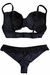 Conjunto Rendado com Fio Duplo Preto