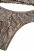 Conjunto Lingerie Tella Bege Renda com Aro sem Bojo