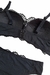 Conjunto Lingerie com Bojo Preto Alça Removível