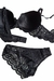 Conjunto Lingerie com Bojo Preto - comprar online