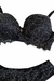 Conjunto em Renda Trabalhada Preto