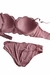 Conjunto Lingerie com Bojo Rose Alça Removível - Limangerie