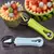 Cortador Colher Frutas Escultura Faca Cortador Fruit Platter - comprar online