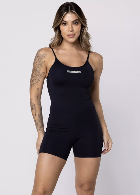 MACAQUINHO UPSIDE EM POLIAMIDA-PRETO