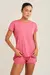 Blusa Básica c/ Manga Rosa | SUMMER HEAT