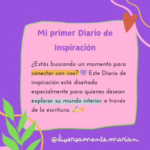 Diario de inspiración