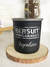 Mate de acero inoxidable personalizado con grabado en negro que dice "Argentina".