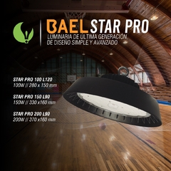 Colgante Industrial Star PRO 150W con LEDS PHILIPS - 24.000 Lumenes
