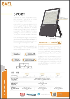 Reflector Sport 200W con LEDS PHILIPS - 30.000 Lumenes 5700k - comprar online