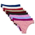 kit com 10 Calcinhas Conforto Tanga Moda Íntima Feminino - Tiffany Secret