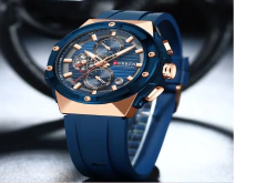 Reloj Curren 8462 Silicona Crono Función - YCS Variedades