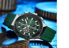 Reloj Curren 8462 Silicona Crono Función