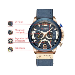Reloj Curren 8329 Cronografo Cuero en internet