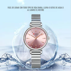 Reloj Curren 9081 Acero Mujer Elegante en internet