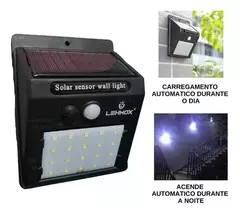 Lampara Solar 20 Leds Sensor Movimiento en internet