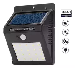 Lampara Solar 20 Leds Sensor Movimiento - YCS Variedades