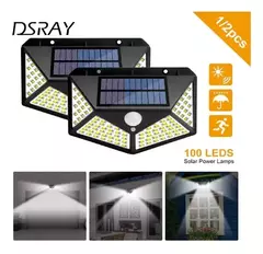 Lampara Solar 100 Leds Sensor Movimiento en internet