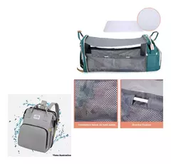Imagen de Bolso Pañalera Con Cambiador De Bebe