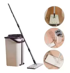 Trapero Mop Mágico Plano Con Cubeta - comprar en línea