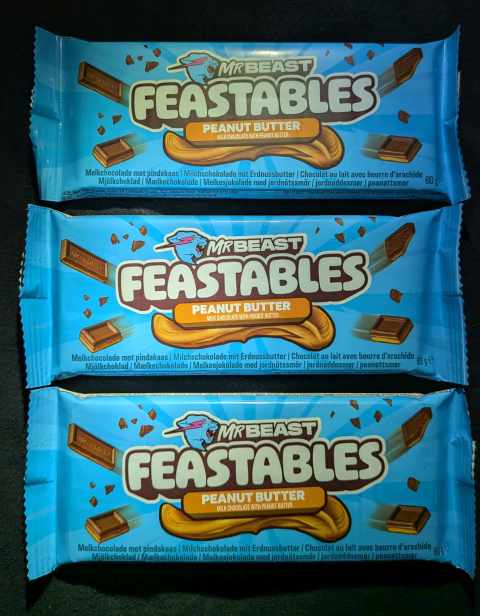 MR BEAST FEASTABLES PEANUT BUTTER