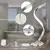 Lampara De Mesa de luz en forma de Espiral Moderna - comprar online