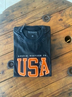 Camiseta Austin Western - Preta - comprar online