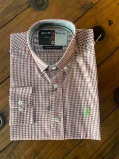 Camisa Austin Western M/L - Vermelha na internet