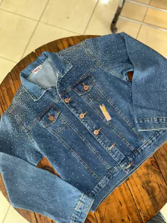 Jaqueta Jeans Pedraria - comprar online
