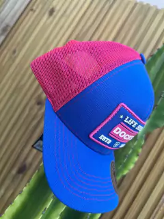 Boné Docks -Rosa /Azul - comprar online