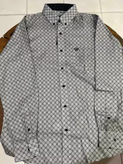 Camisa Docks Western M/L Estampada