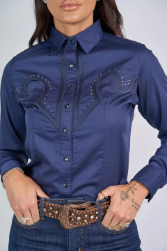 Camisa Show marinho- Miss Country - comprar online
