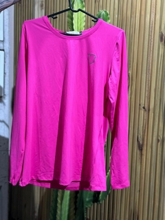 Camisa UV Rosa Feminina - Docks - comprar online